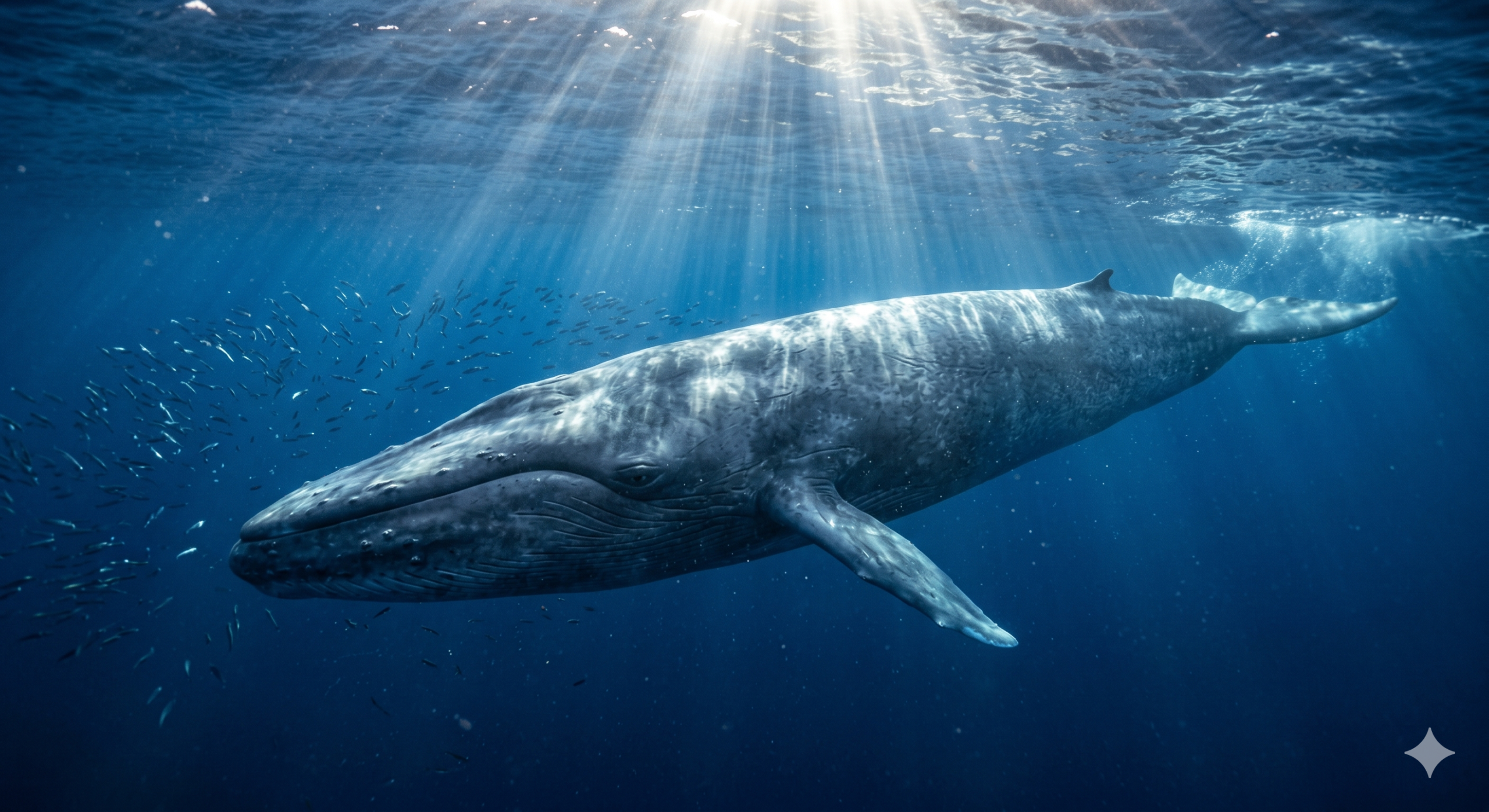 대왕고래 (Blue Whale) – 거대함의 상징, 지구상 가장 큰 생명체