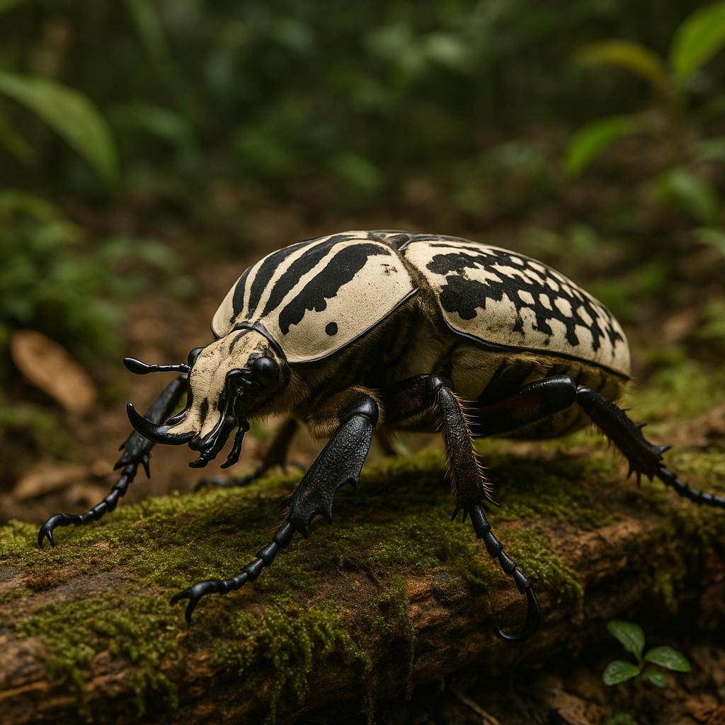 곤충계의 타이탄, ‘골리앗 딱정벌레’ – The Titanic Goliath Beetle: Insect World’s Heavyweight