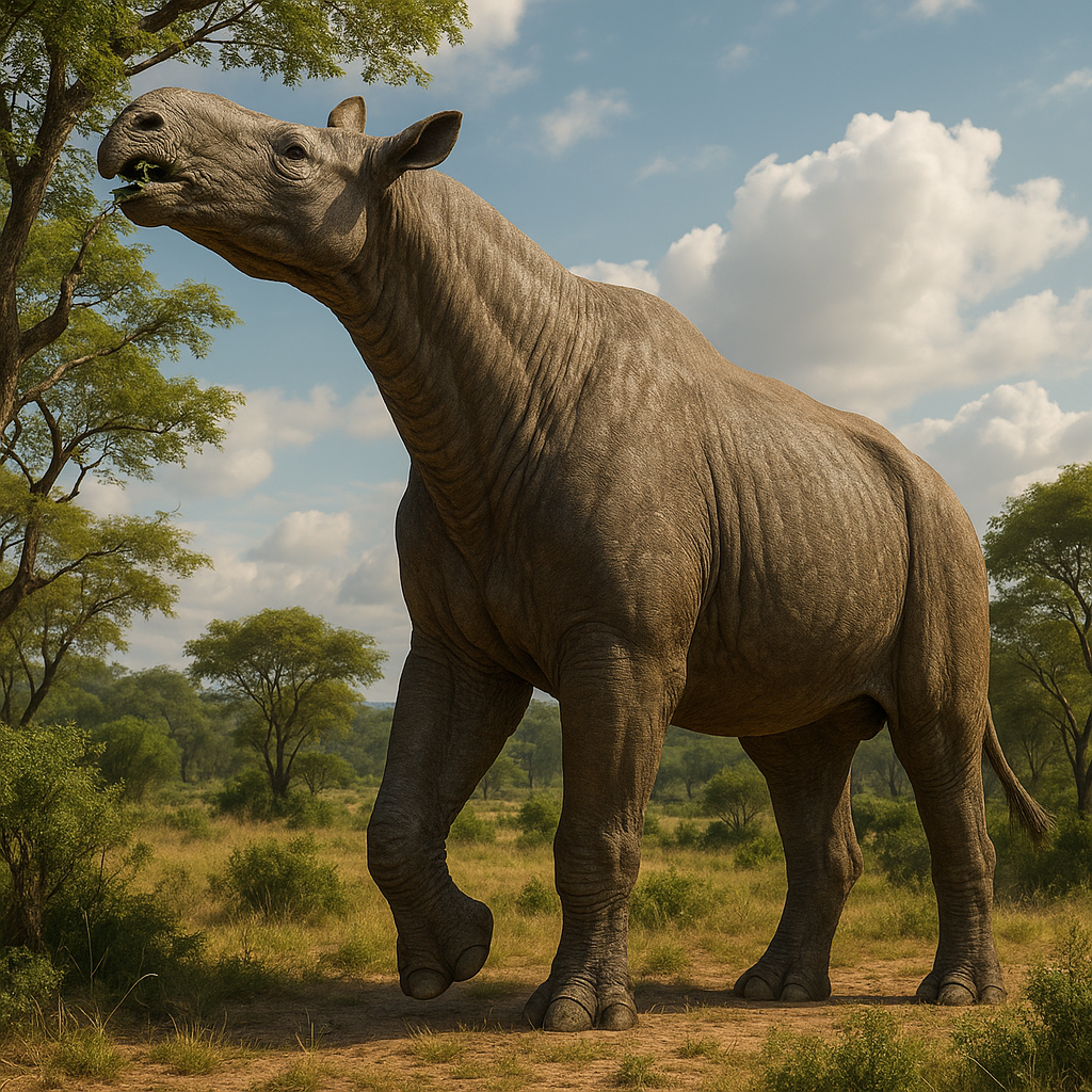 파라케라테리움 (Paraceratherium) – 코뿔소 조상이 코끼리보다 크다면?