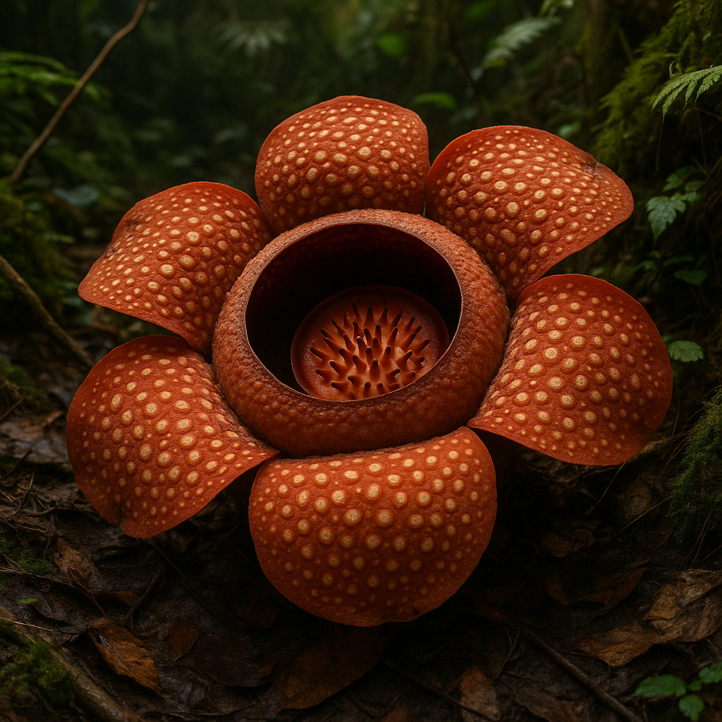 죽음의 향기, 거대한 유혹 ‘라플레시아’ – The World’s Largest Stinky Flower