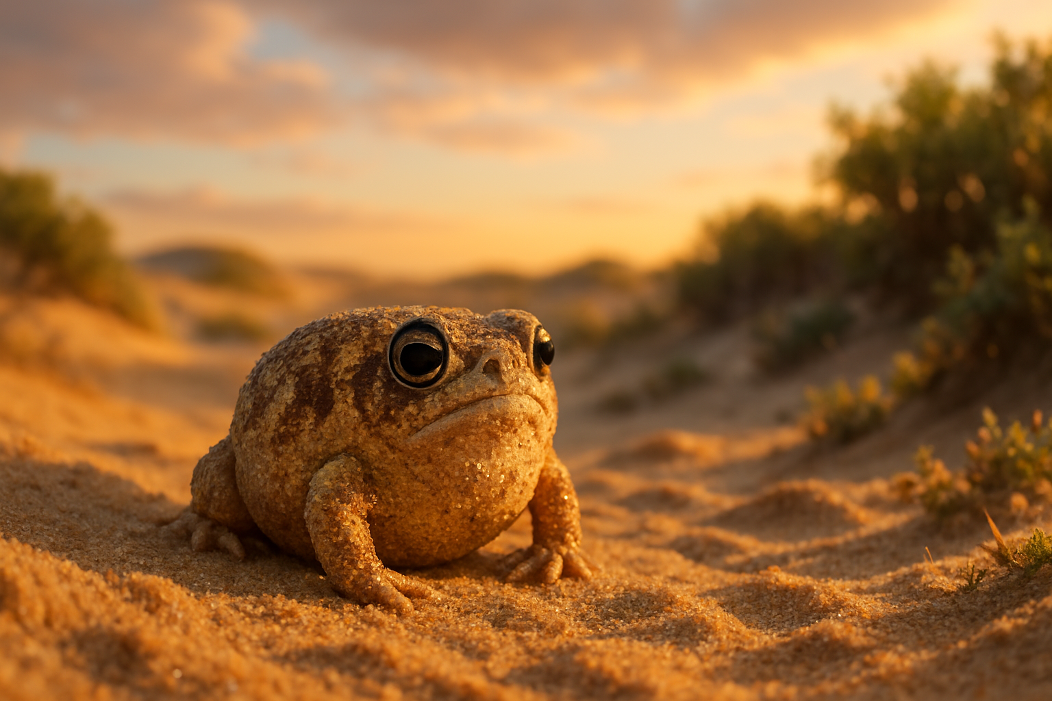 Inside the Life of the Desert Rain Frog: Adaptation and Survival on Foggy Dunes