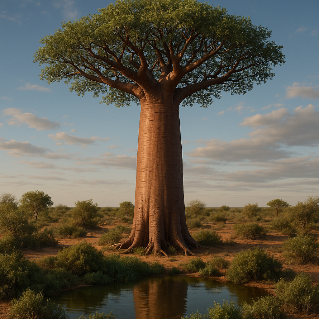 그랑디디에 바오밥 (Grandidier’s Baobab) – 거꾸로 박힌 나무, 사막의 오아시스
